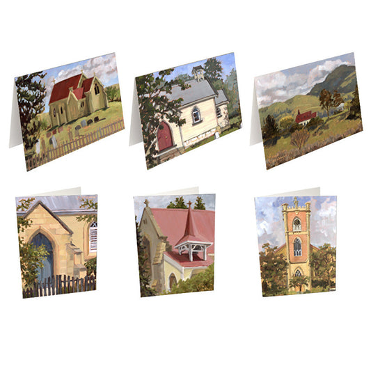 Tasmanian Churches Greeting Cards