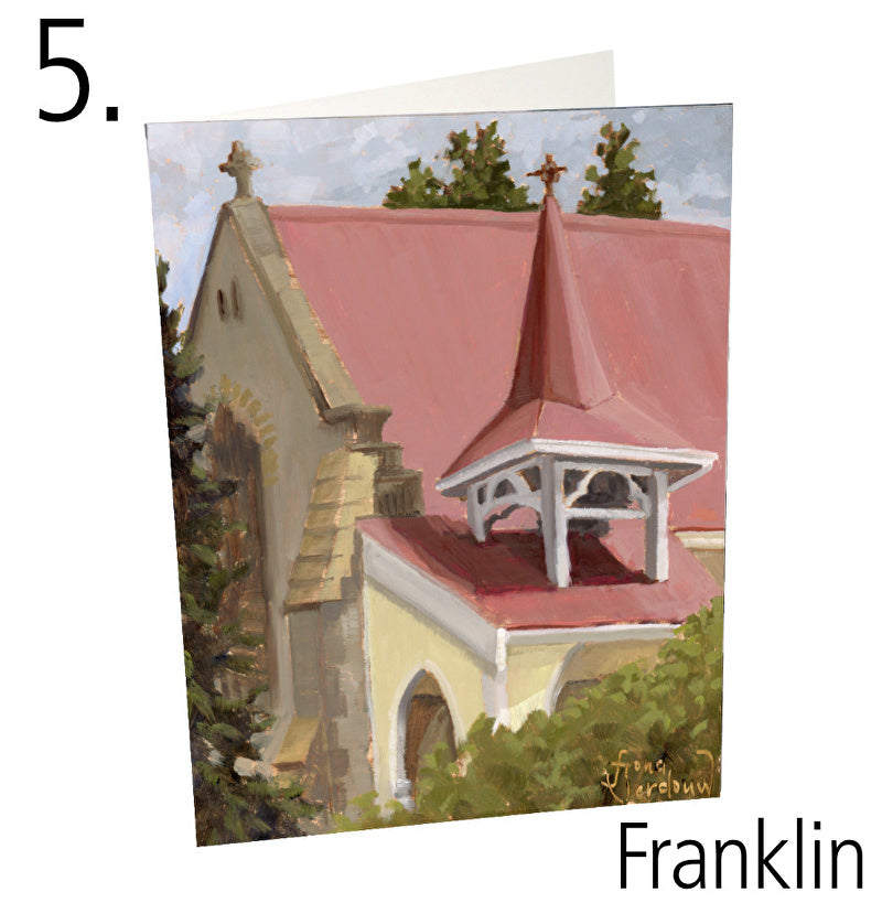 Tasmanian Churches Greeting Cards